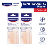 [XL Twin Pack for 6 Weeks] Hansaplast Scar Reducer XL 2x21pcs | C-Section & Surgery Scars