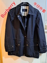 男L碼／近新品／日本二手精品／BURBERRY LONDON 牛仔外套