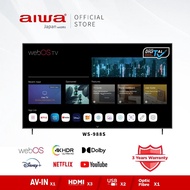 AIWA 98″ | WS-988S| 4K | WebOS Smart TV | Frameless TV