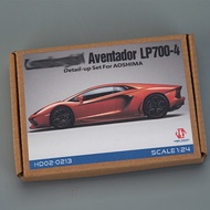 Hoy Thiết Kế 1/24 Lamb Aventador LP700-4 HD02-0213 Chi Tiểu-up Thiết Lập Xe hơi mô hình kim loại Sửa