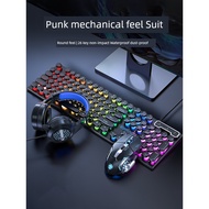 Forerunner Headset Wired E sports Game Keyboard Mouseshenlan6.my20250925003746