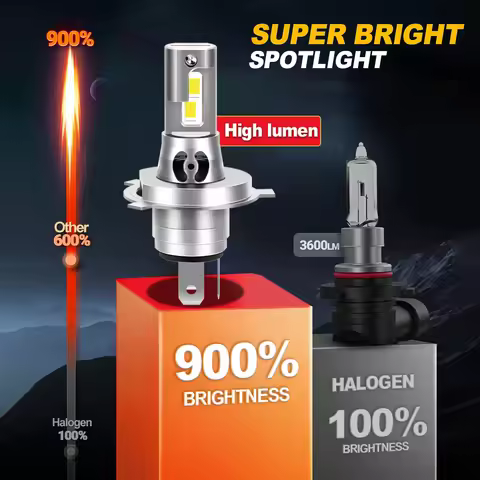 1PC H4 Canbus Bulbs For Suzuki SV650 Motorcycle H4 H1S 9003 LED Headlight Hi/Lo Bulbs 30000LM 6500K 