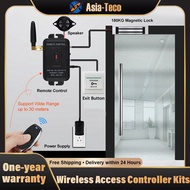 Tuya Wifi and 433Mhz Remote Control Kits Door Entry System Access Controller with Locks Support Rela