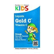 California Gold Nutrition Kids Gold C™, Liquid Vitamin C, Orange, 4 fl oz (118 ml)