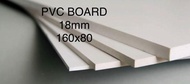 PVC Board/ PVC Foam Board 18mm Ukuran 160x80 cm, 80 x 160 cm