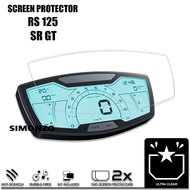 Tuono 125 Accessories Dashboard Screen Protector Cluster Scratch Screen Anti-scratch Protective Film