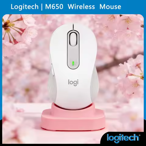 Logitech M650/M650/M650L Wireless Mouse - AA Battery Included for Immediate Use