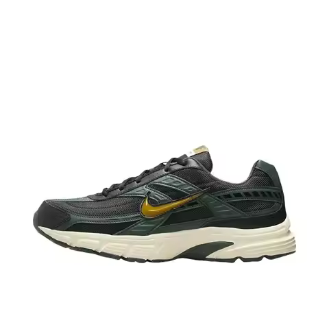Nike Initiator Unisex Silver Red Vogue Snug Design Sports Training Wear Resistant Non-slip Sneakers