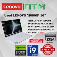 #LE011 USED LENOVO LEGION Gaming Y9000P Intel i9-12900H 16GB 512GB SSD NVIDIA GEFORCE RTX3060 6G 2K 