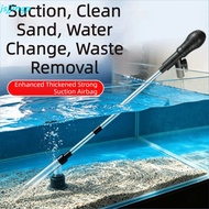 JSJJINGP Aquarium Gravel Cleaner, Low Water Level Manual Aquarium Water Changer, Siphon Pump Adjusta