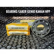 BEARING LAHER LAKER KRUK AS GENIO BEAT deluxe KOJ RIGHT SC06EX2/22 Kiri SC06EX3PX NPP