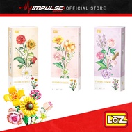 LOZ Mini Blocks 1657 / 1658 / 1659 Eternal Flowers Romantic Flower Vitality Flower Sunshine Flower