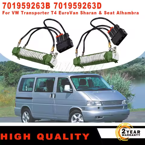 New Car Engine Cooling Fan Speed 3 Pins Resistors 701959263B 701959263D For VW Transporter T4 EuroVa