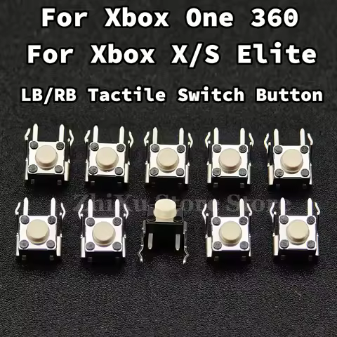 LB/RB Tactile Switch Button Replacement Part for Xbox One/Xbox Series X/Xbox Series S/Xbox 360/Xbox 
