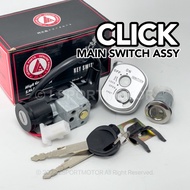 HONDA CLICK MAIN SWITCH ASSY (TAG) IGNITION SWITCH KEY LOCK STARTER SWITCH SEAT LOCK SWITCH