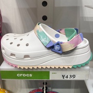 crocs แท้ hiker สี ombre Clog (สีใหม่) 2023 รองเท้าไปทะเล พื้นหนา น่ารัก สําหรับผู้หญิง รองเท้าหัวโต