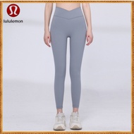 Lululemon Nude Yoga Women's Pants V-Waist High Elastic Lycra Tight Leggings K020