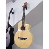 Guitar Techno 38 Inch Milky White colour