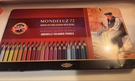Koh-I-Noor酷喜樂Mondeluz盒裝水性色鉛筆(72色)