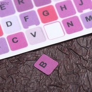 [XFD]  1PC English Keyboard Sticker makaron color key sticker desktopputer sticker [hot sale]