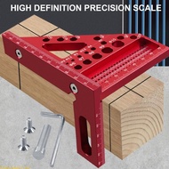 Best 45 90 Degree Aluminum Square Ruler Protractors Multi Angles Measuring Ruler