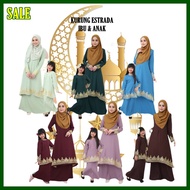 BAJU KURUNG SULAM ESTRADA ANAK SAHAJA KURUNG MODEN SULAM TENUN BAJU TUNANG MURAH