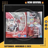 <門市同步發售> 23年9-11月新貨！魂限定！全新未開封 行版 Bandai S.H.Figuarts SHF 奧特曼 咸蛋超人 鹹蛋超人 超人尼奧 Ultraman Leo & 斗篷 披肩 Ult