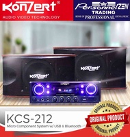 KONZERT KCS212 (KARAOKE SPEAKER AND AMPLIFIER SYSTEM)