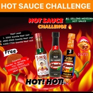 [SG STOCK] 🔥HOT SAUCE CHALLENGE PACK🔥 (HOT🌶️🌶️) THE #1 selling habanero hot sauce, El Yucateco Tapat