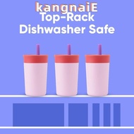 KANGNAI Kids Water Bottle, 12 Oz Insulation Toddler Cup with Straw, Easy To Clean Spill Resistant St