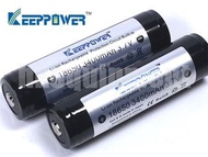 Keeppower 18650 3400mAh 3.7v NCR18650B 日本芯 有保護 鋰電 充電 Li-ion 電池