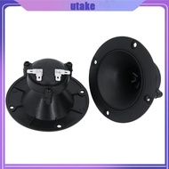 UTAKEE 2Pcs 98MM Piezoelectric Tweeters Speaker Tweeters Ceramic Piezo Loudspeakers Trebles 75-150W 4-8ohm