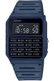 CA-53WF-2B Calculator Blue Digital Mens Watch Original New Classic CA-53