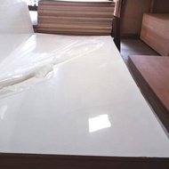 Triplek/Multiplek melamin putih glossy 3mm (80x50)cm, melamin plywood