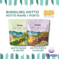 Hotto 2 Pouch, Hotto Purto (32 sachets), Hotto Mame (24 sachets) / Hotto Purto 16 Sachets & Hotto Ma
