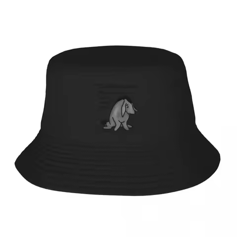 Sad Eeyore Quote Bucket Hat Funny Hat Hat Cosplay Women Hats Men's