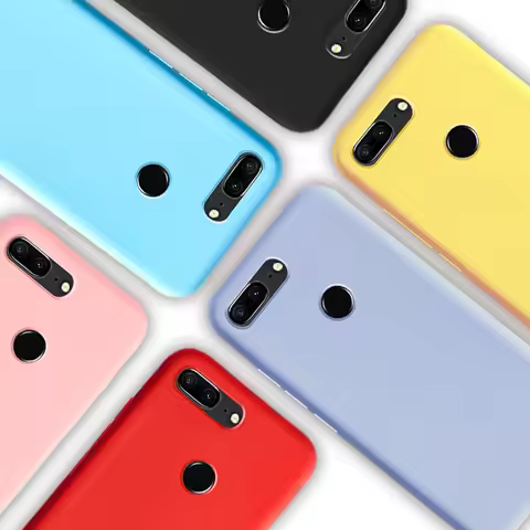 Silicon Cases For Huawei Honor 7X 7C 7S 7A 8 8A 8X 8C 8S 9 9X 9A 9C 9S Honor 10 20 Lite Ultra Thin S