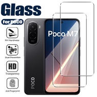 TEMPERED GLASS XIAOMI poco M7 / M7 PRO 5G CLEAR 9H TRANSPARENT HIGH QUALITY