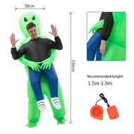 HOT Adult Mens Inflatable Alien Abduction Costume Halloween Funny Fancy Dress Outfit Accessory