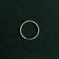 珊瑚果線戒 - 925純銀戒指