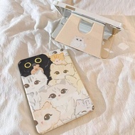 720RotateCase Cute Tab Samsung Galaxy Tab Casing Tab S9/S9 fe Plus Acrylic Flip Case S8/S8 Plus/Tab