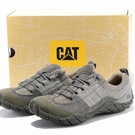 (ของแท้ 100%) Caterpillar.CAT ผู้ชายรองเท้าผ้าใบลำลองรองเท้าเดินป่ากลางแจ้ง.