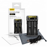 Wholesale  Enook X2 PLUS 1A Current FAST Charger 18650/26650/18350/18490/18500 battery charger WMF2