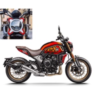 For CFMOTO CLX700 700CL-X 700 CL-X CLX 700 Motorcycle Side Decal Gas Knee Grip Protector Sticker Tan