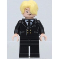 op014 Lego One Piece 75639 - Sanji Vinsmoke Black Tuxedo Minifigure - New