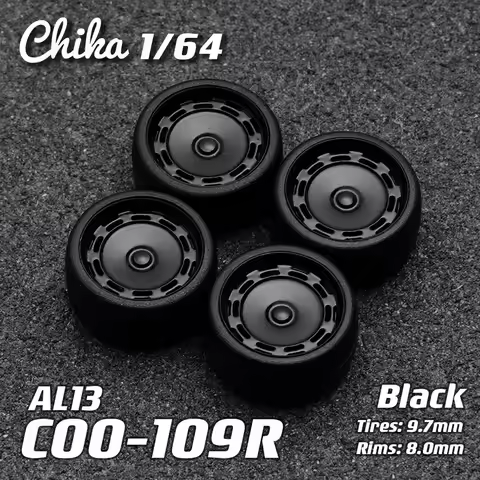 1/64 Chika AL13 C00 109R 9.7/10.5mm Second-Generation Static Modification Wheels