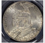 1901德國5馬克 ( 普魯士王國成立200週年 )，已評PCGS MS-64 ,  評級幣一切以評級公司為準則