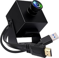 IEights 4K 60fps HDMI Webcam USB3.0 Camera Dual Output Wide Angle 120degree Low Distortion Lightburn
