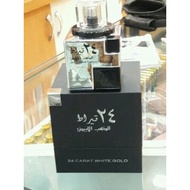 Perfume lattafa 24 Carat White Gold ORIGINAL Perfume Auntentic import