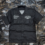 INDIGO FADES - Workshirt Rde "bw"
